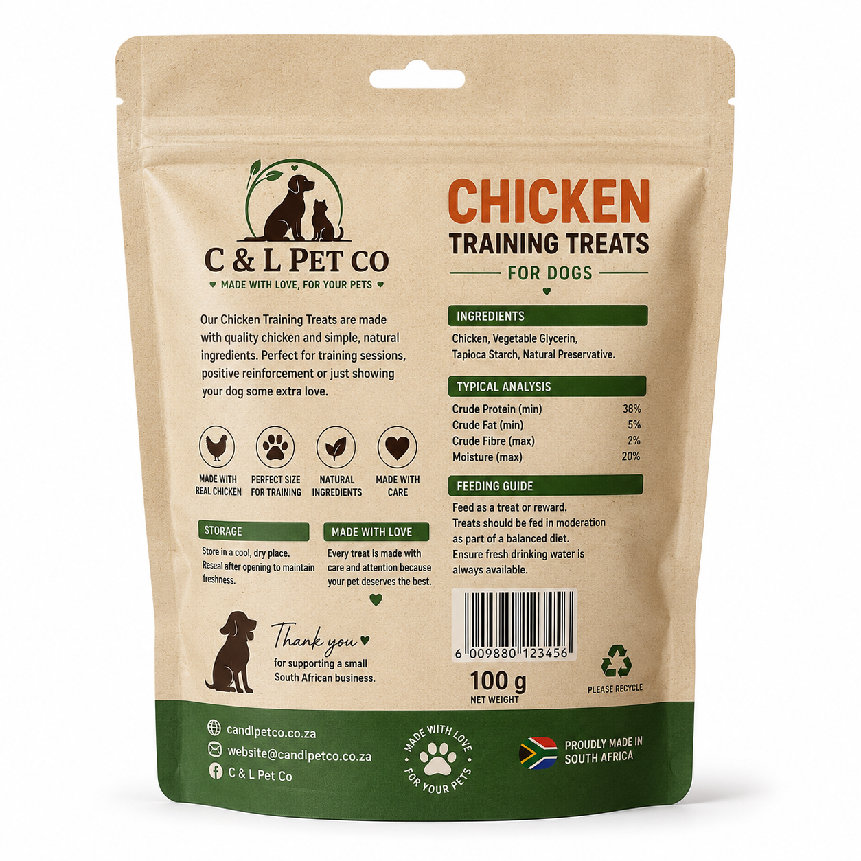 Chicken Training Treats, 100g - Image 2